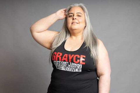 Grayce You Can't Earn It You Don't Deserve It Tank Top