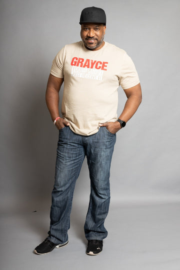 GRAYCE You Can't Earn It You Don't Deserve It Crew Neck