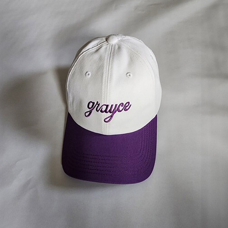 Grayce Makes Me Enough Hat - Whipped cream and grape soda