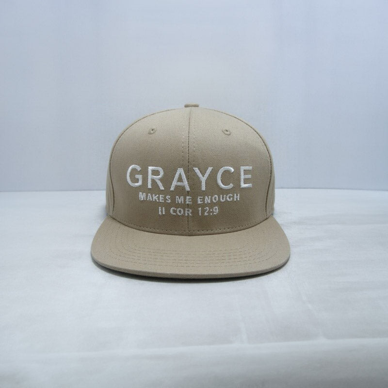 Grayce Makes Me Enough Hat - Iced coffee and caramel